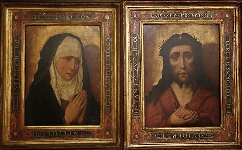 Dyptyk Mater Dolorosa i Ecce Homo z kolekcji gołuchowskiej