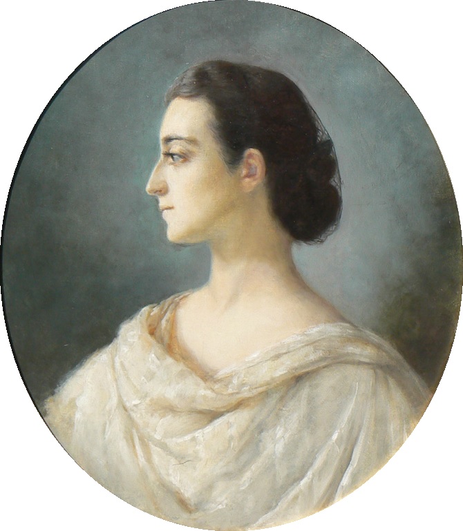 Portret Izabelli z Czartoryskich Działyńskiej, Matylda Meleniewska, 1915